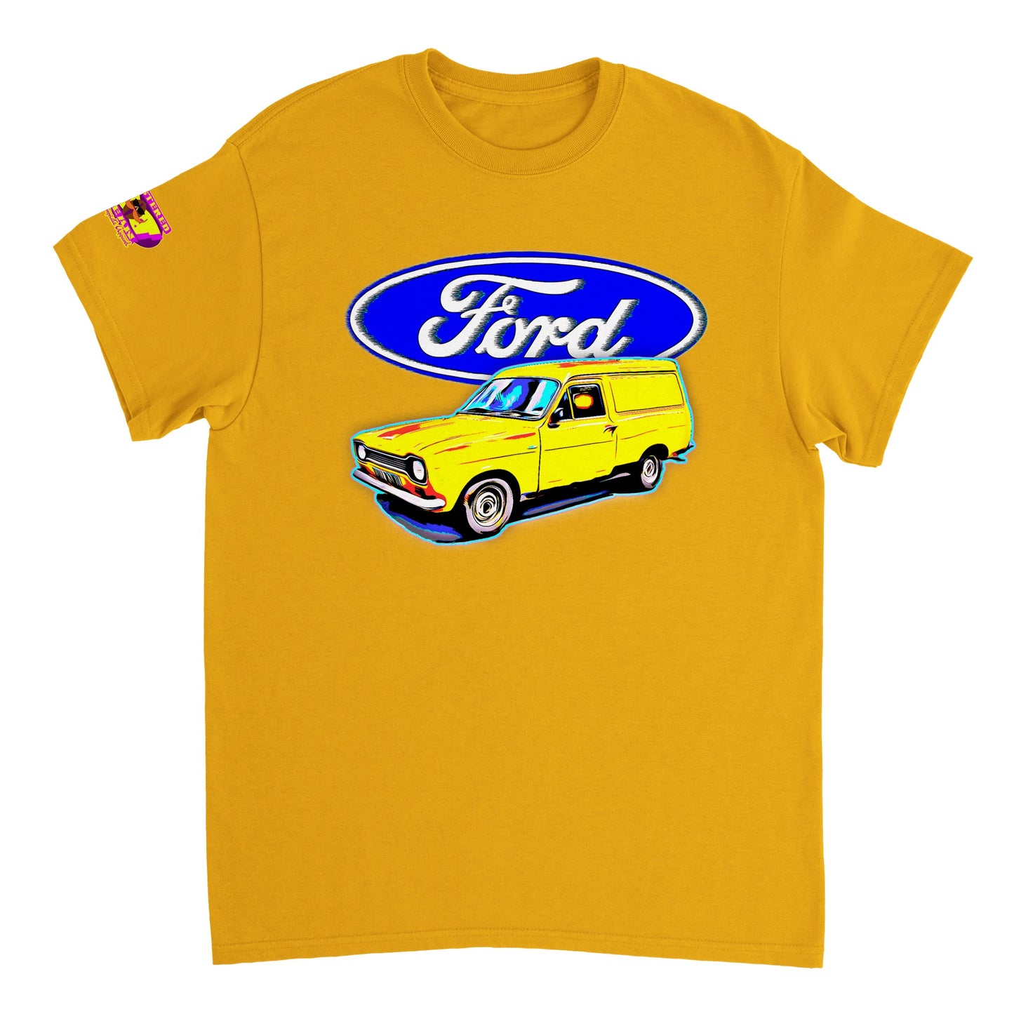 Ford Escort Van Mk1 Heavyweight Unisex Crewneck T-shirt