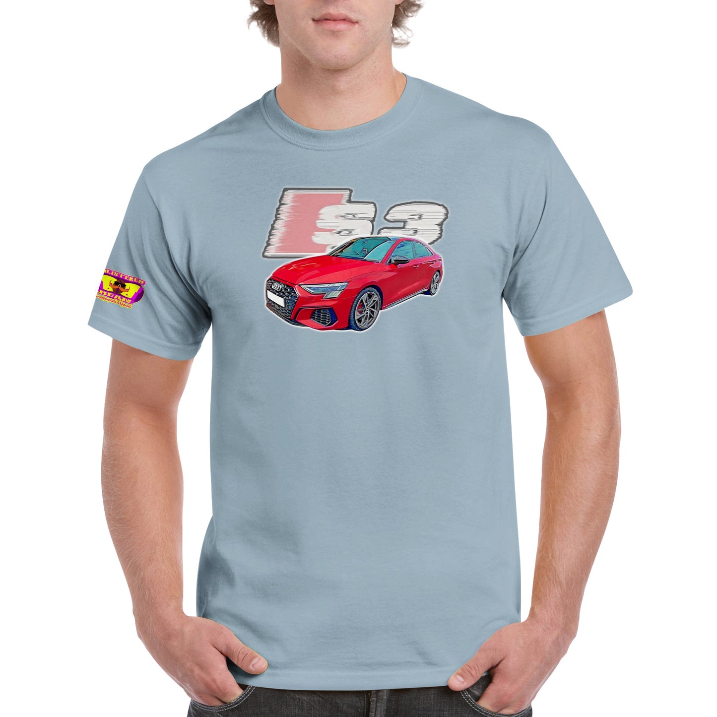 S3 THE RED BEASTIE! Heavyweight Unisex Crewneck T-shirt