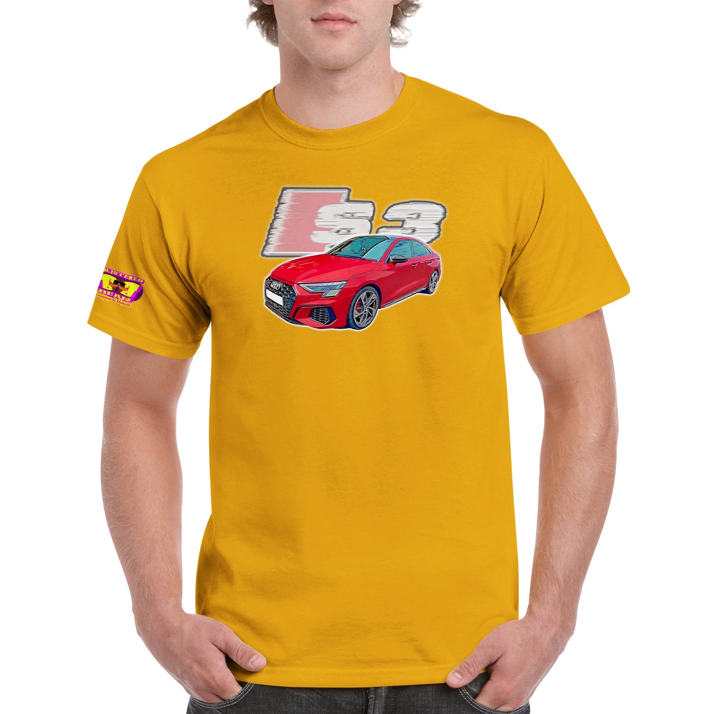 S3 THE RED BEASTIE! Heavyweight Unisex Crewneck T-shirt