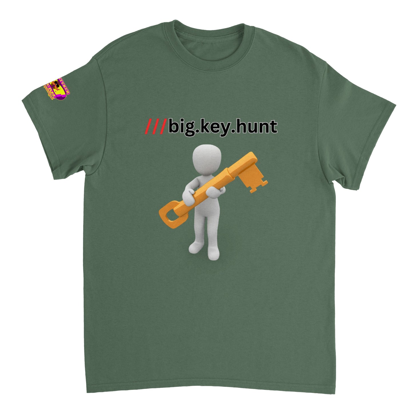 big.key.hunt Heavyweight Unisex Crewneck T-shirt