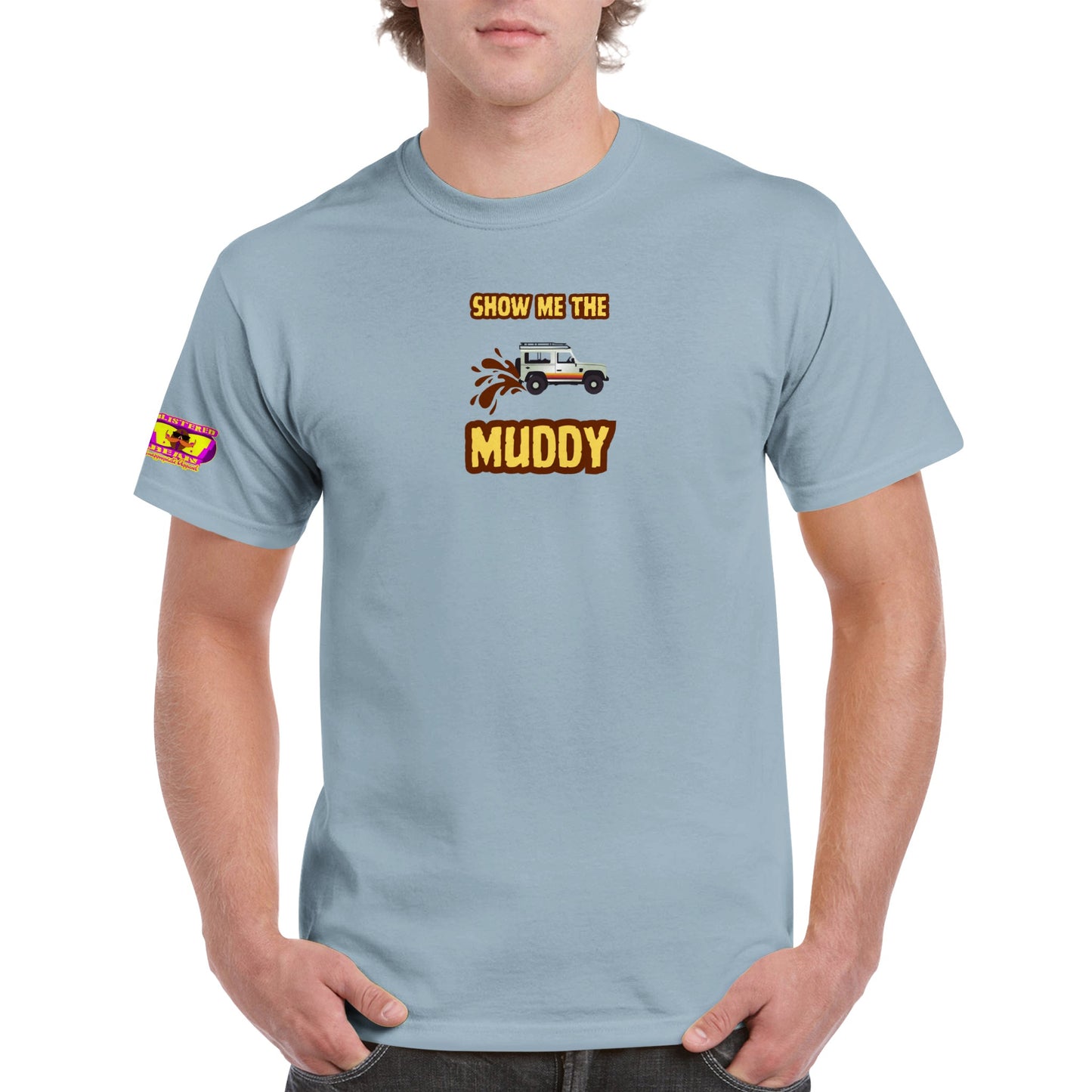 Show Me The Muddy Heavyweight Unisex Crewneck T-shirt