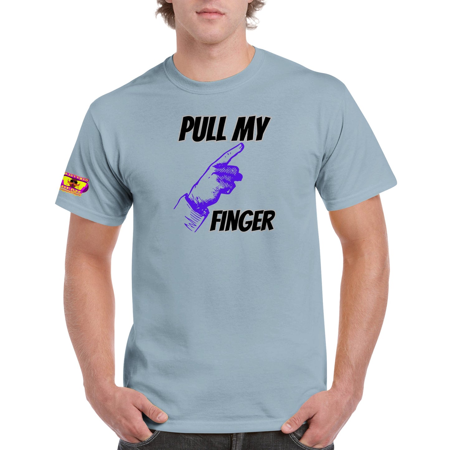 Pull My Finger Heavyweight Unisex Crewneck T-shirt