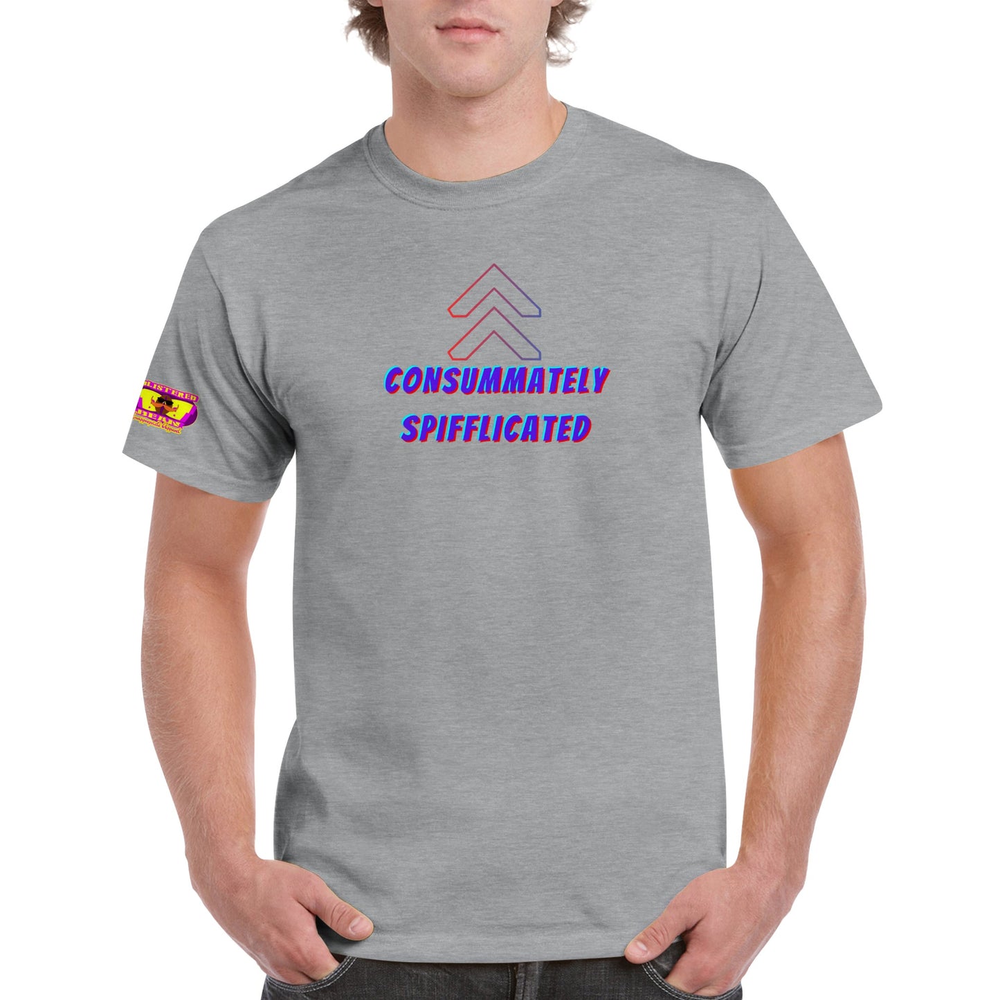 Consummately Spifflicated Heavyweight Unisex Crewneck T-shirt