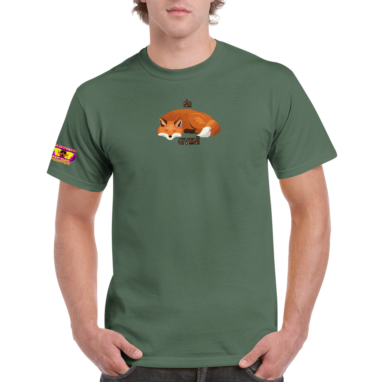 No Fox Given (DON'T SAT IT OUT LOUD) Heavyweight Unisex Crewneck T-shirt