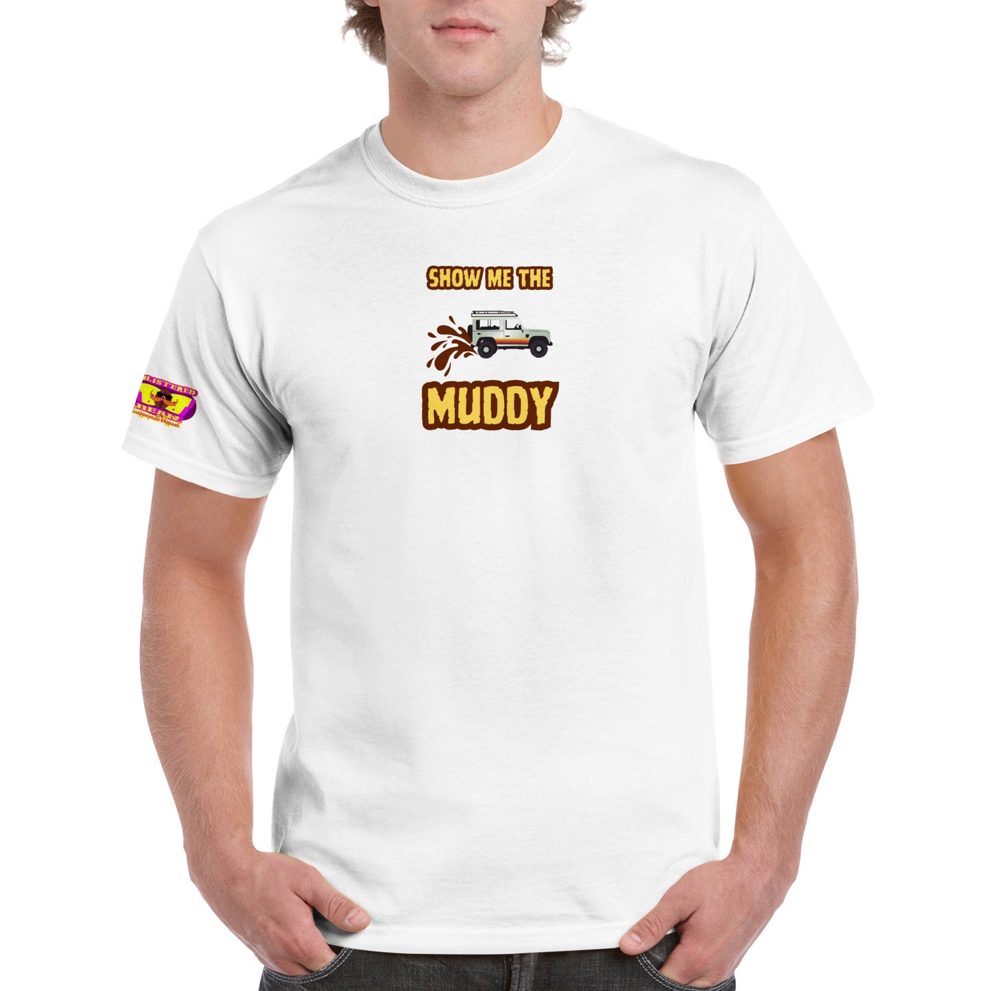 Show Me The Muddy Heavyweight Unisex Crewneck T-shirt