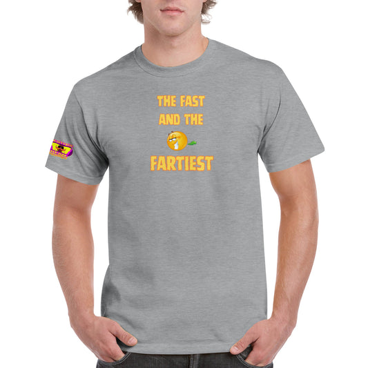 The Fast And The Fartiest Heavyweight Unisex Crewneck T-shirt