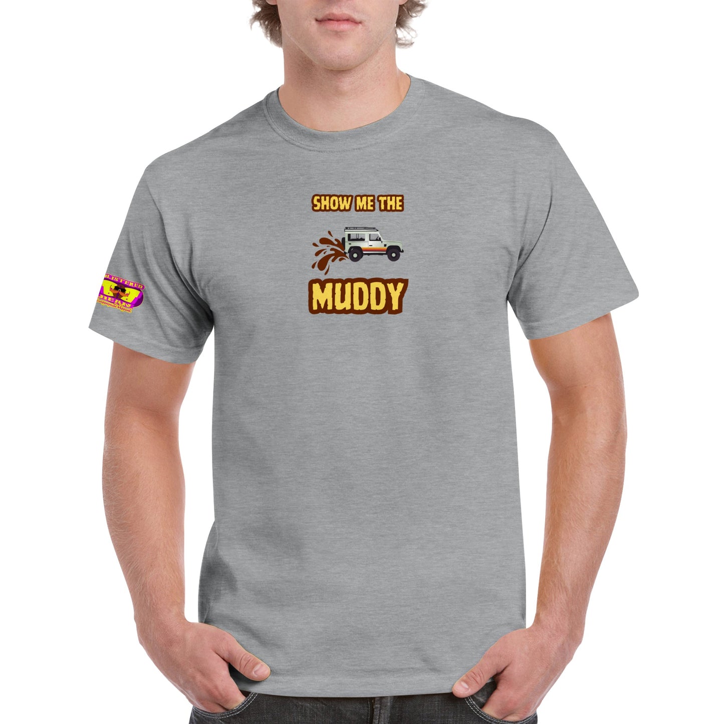 Show Me The Muddy Heavyweight Unisex Crewneck T-shirt