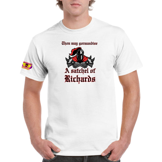 Thou may gormandise a satchel of Richards Heavyweight Unisex Crewneck T-shirt