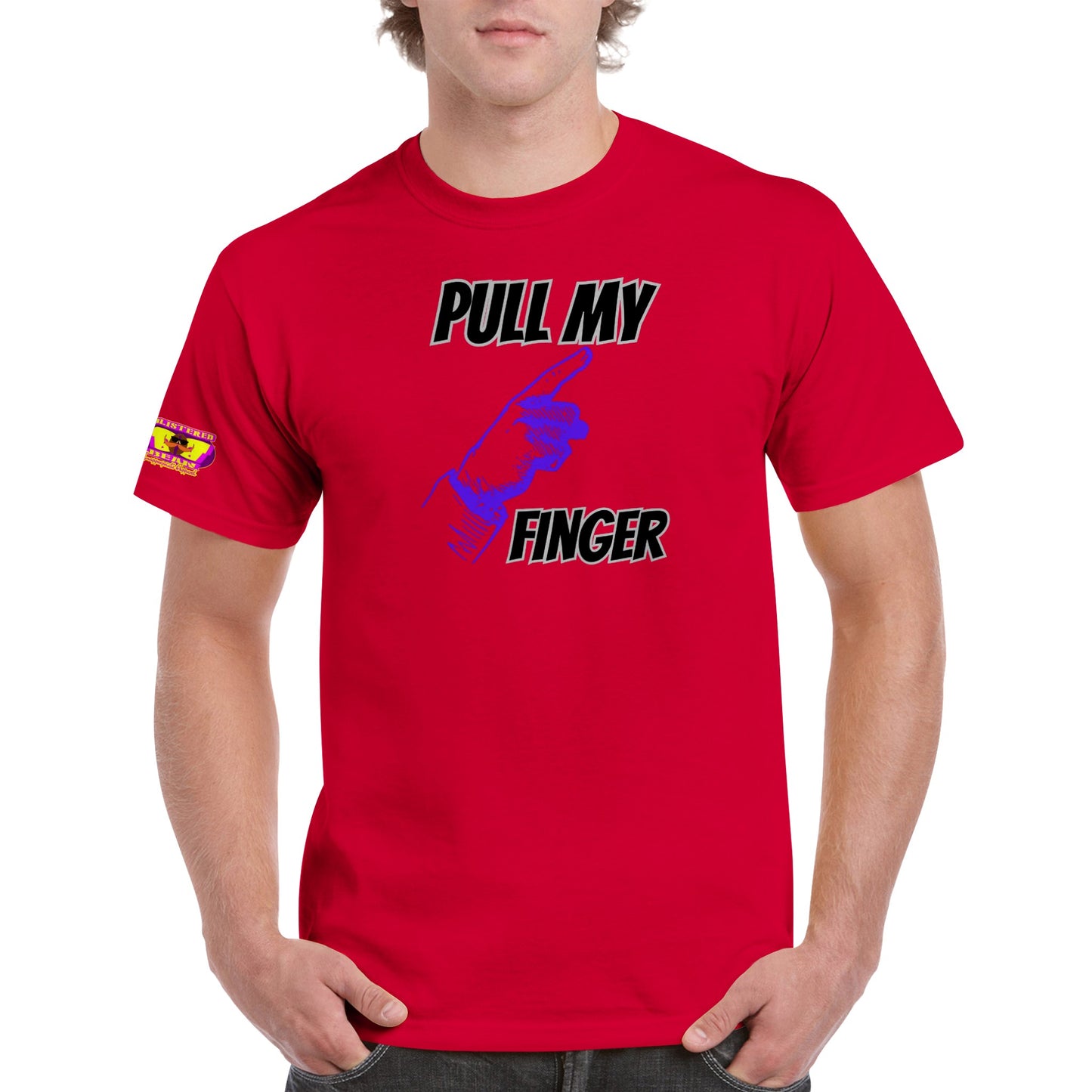 Pull My Finger Heavyweight Unisex Crewneck T-shirt