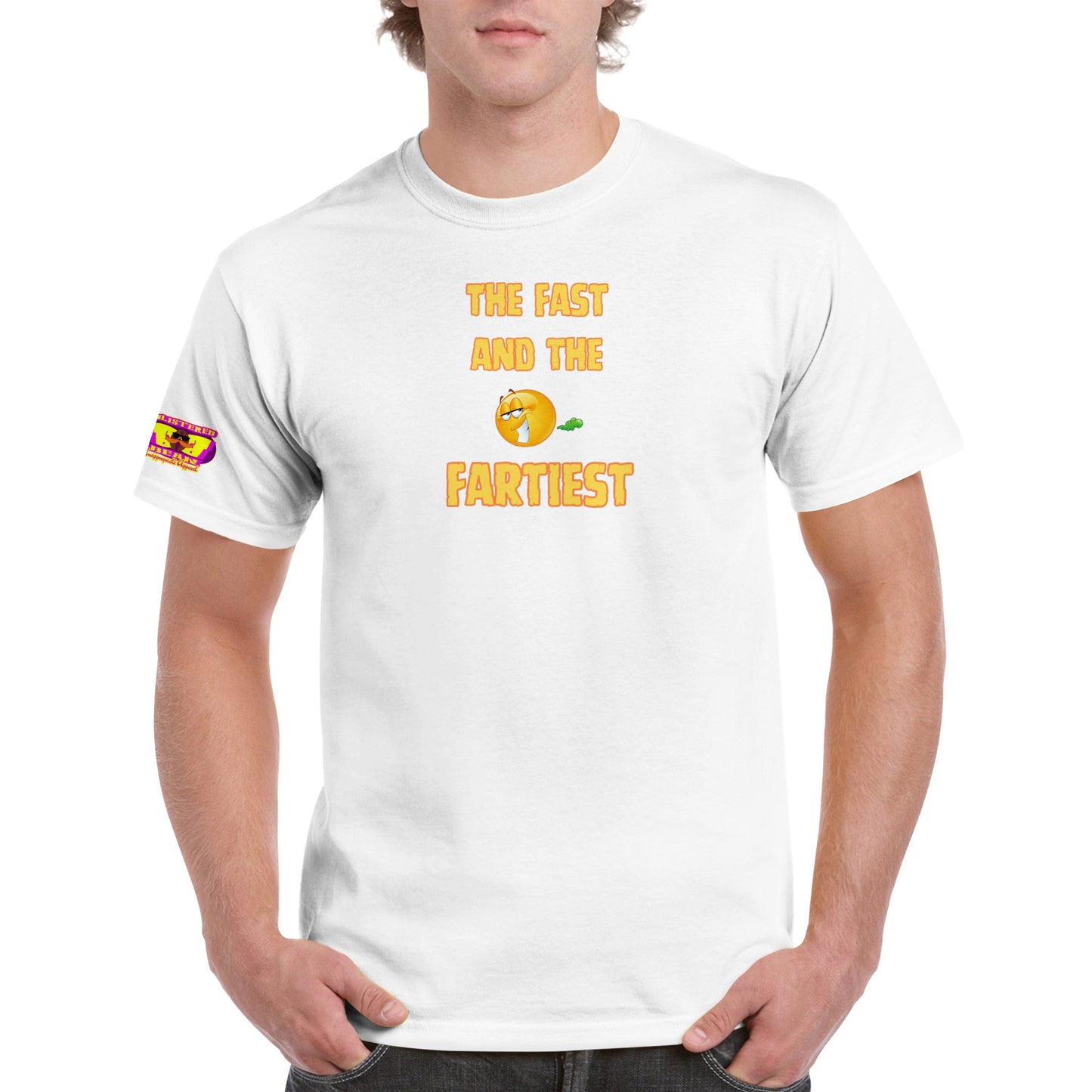 The Fast And The Fartiest Heavyweight Unisex Crewneck T-shirt