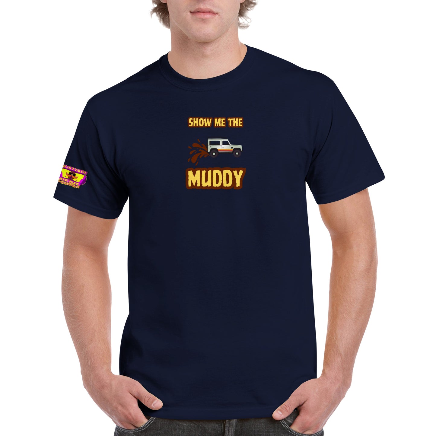 Show Me The Muddy Heavyweight Unisex Crewneck T-shirt