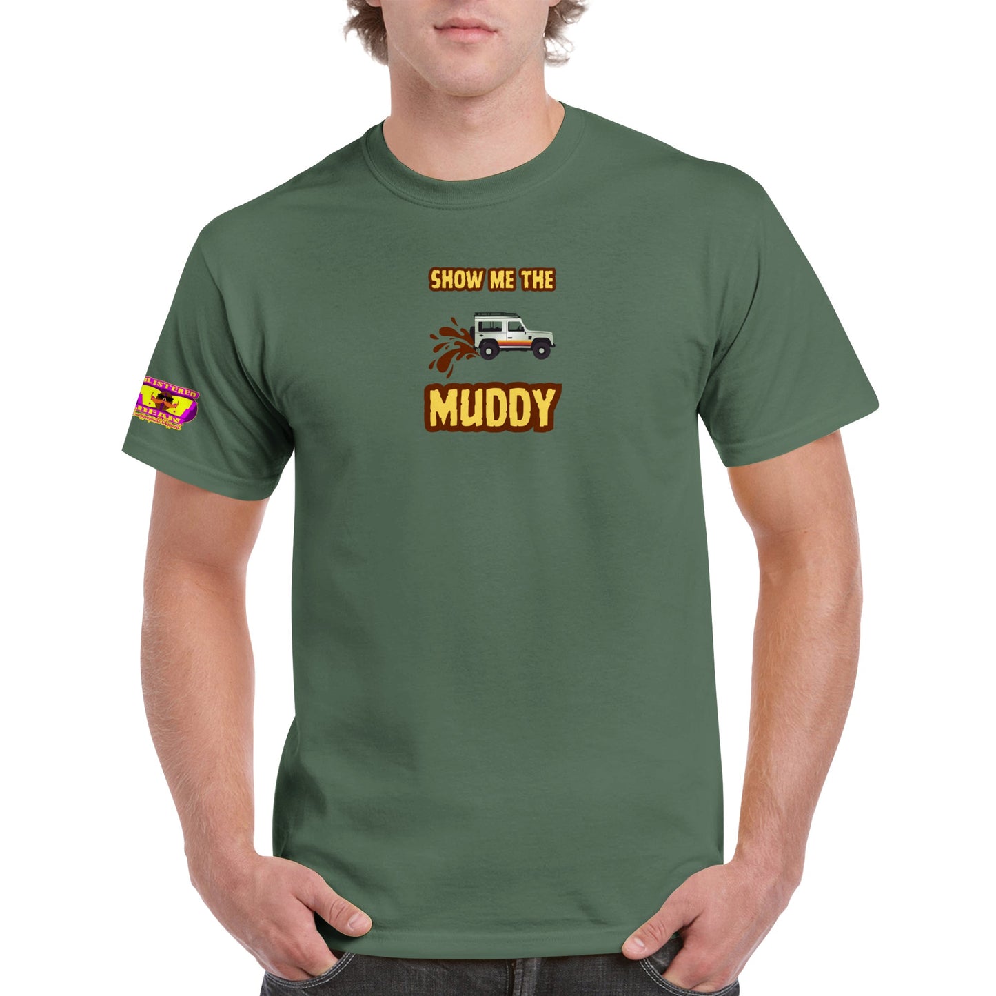 Show Me The Muddy Heavyweight Unisex Crewneck T-shirt