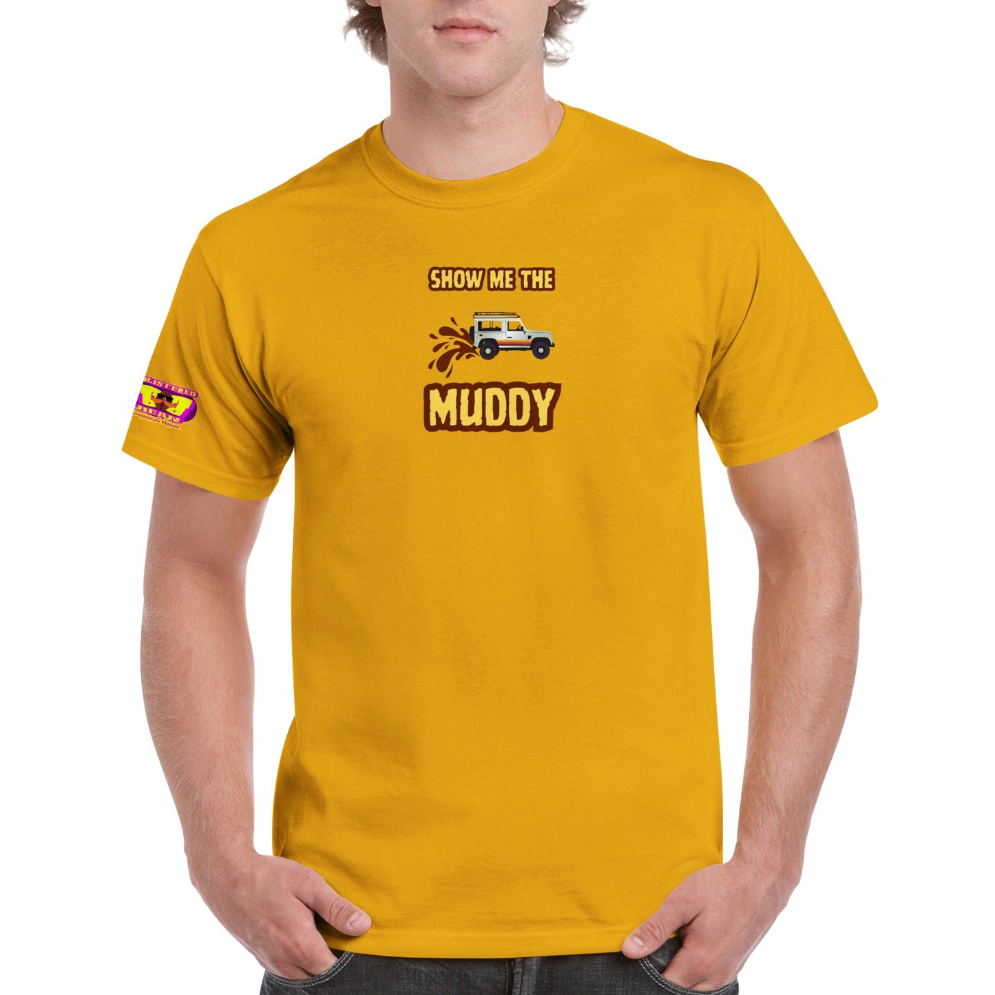 Show Me The Muddy Heavyweight Unisex Crewneck T-shirt