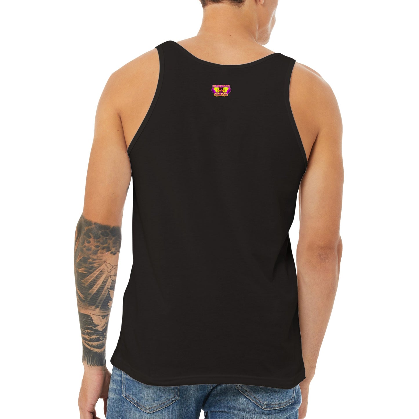 If Found Please Return To J. McClane Care Of Nakatomi Plaza Premium Unisex Tank Top